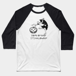 Hallween Pumpkin Baseball T-Shirt